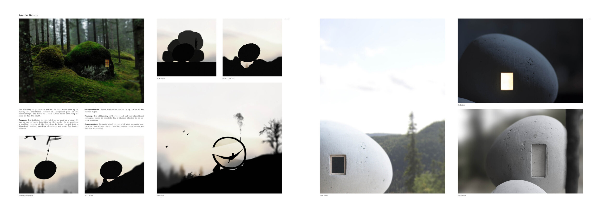 3rd prize – Inside Nature by Johan MeiselJURY’S COMMENTS: Rather than trying to embody every aspect of the brief within the architecture, Inside Outside leaves both the educational and recreational aspects of the brief to nature itself. By offering …