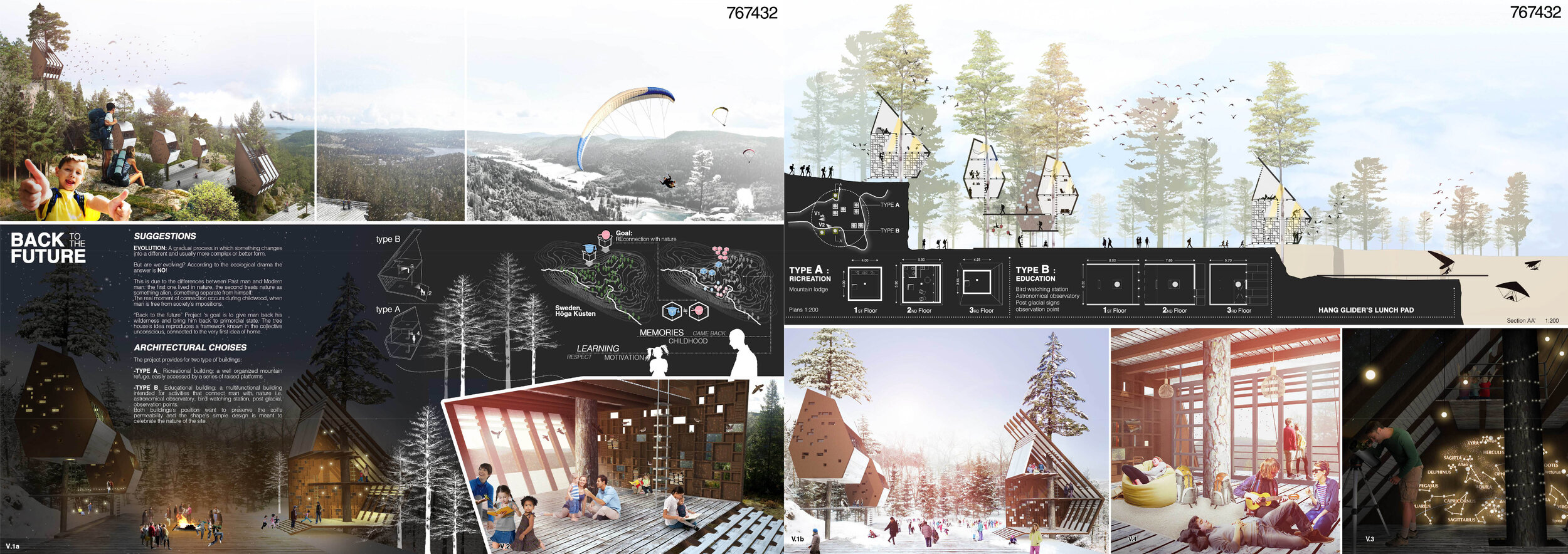 Honorable mention – Back to the Future by Silvia Marcialis and Alessandra MattacchioneJURY’S COMMENTS: By choosing a structural concept associated to childhood memories, the proposal adds a playful twist to the more serious matter of reconnecting ma…
