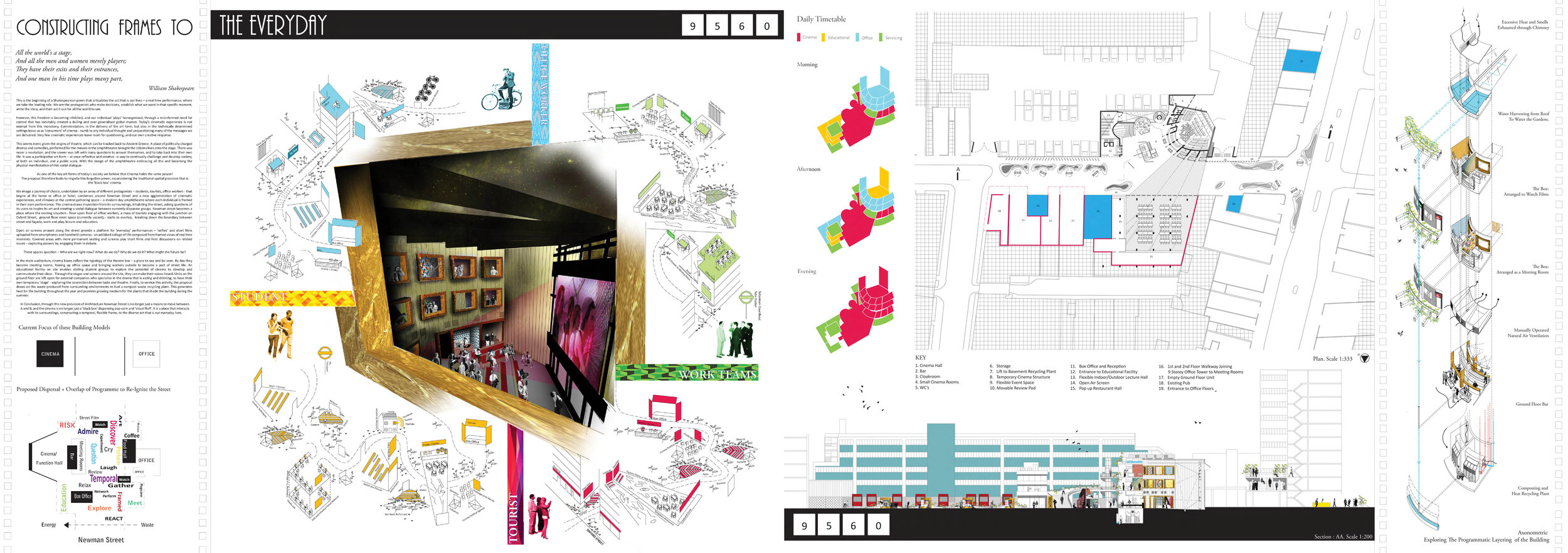 Honorable mention - Constructing Frames to the Everyday by Ashleigh Watkins and Lizzie VenningJURY’S COMMENTS: Constructing Frames to the Everyday moves beyond cinema and deals with the ‘theatre of our lives’ on an interactive and public manner. The…